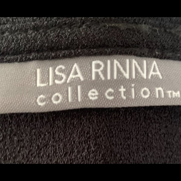 Lisa Rinna Collection Angular Zip/Button Up Dressy Jacket - Picture 8 of 8